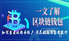 如何查看比特币账户：详